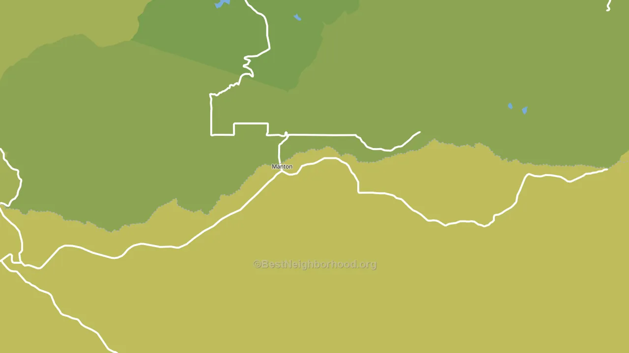 96059, CA block-group voter-turnout map