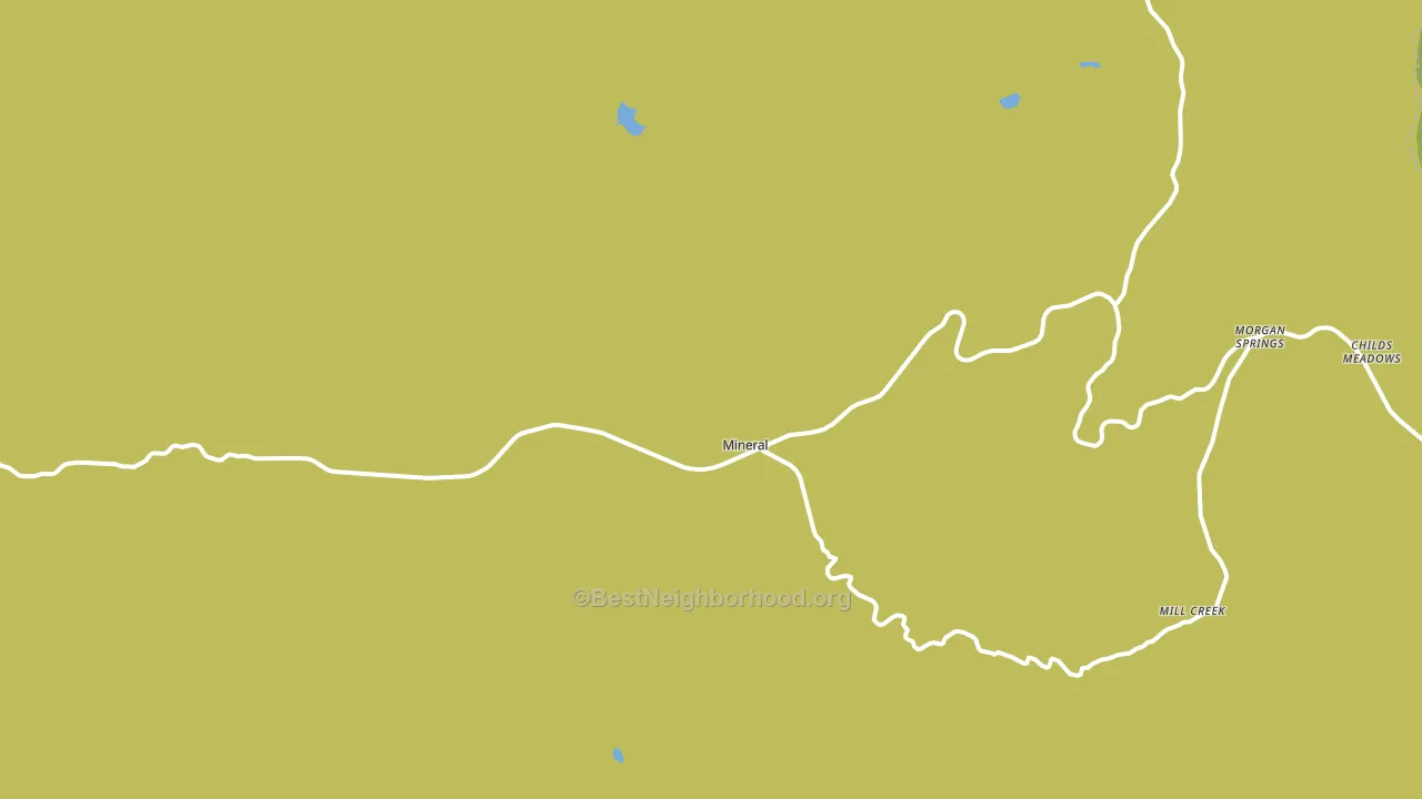 96063, CA block-group voter-turnout map