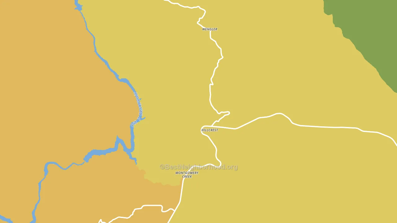 96065, CA block-group voter-turnout map