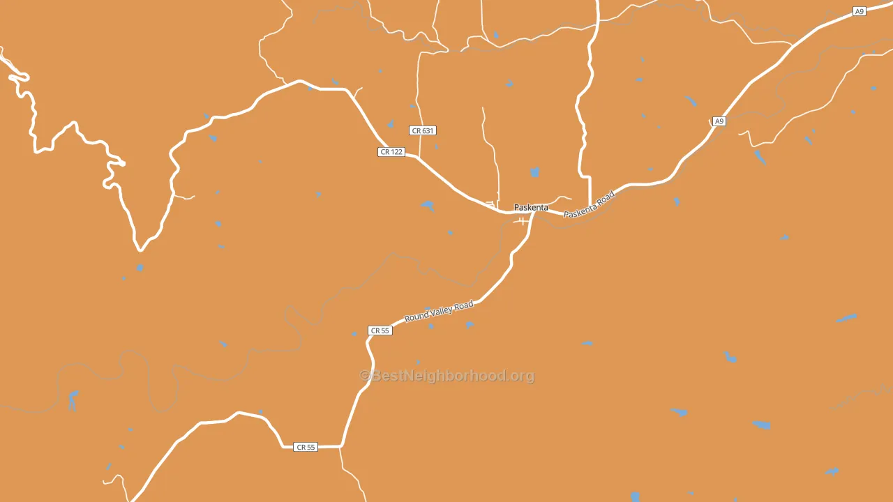 96074, CA block-group voter-turnout map