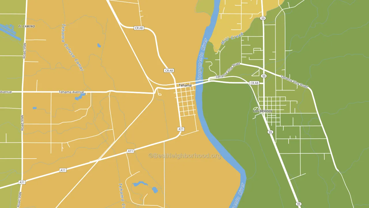 96090, CA block-group voter-turnout map