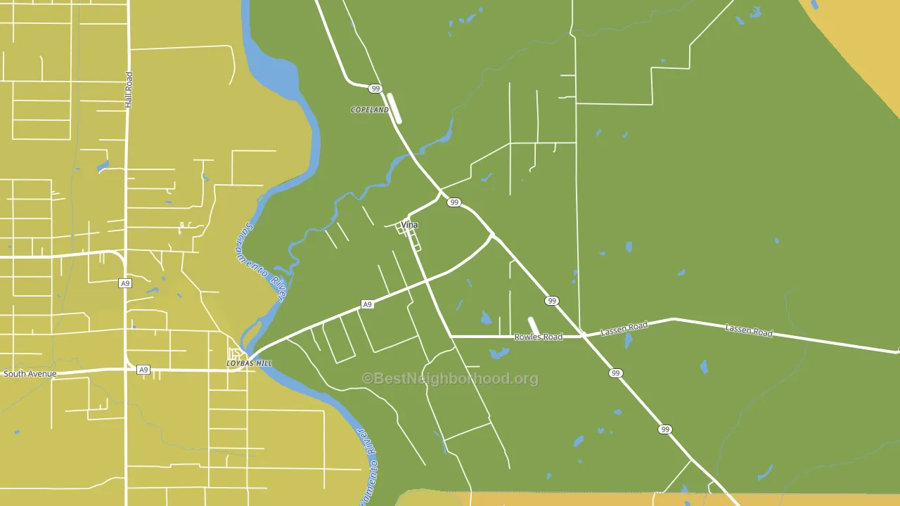 96092, CA block-group voter-turnout map