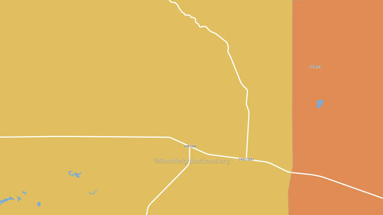 96105, CA block-group voter-turnout map