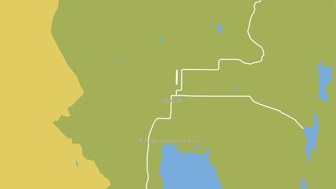 96112, CA block-group voter-turnout map