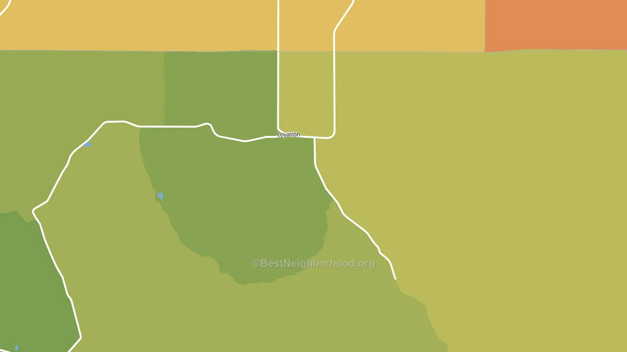 96118, CA block-group voter-turnout map