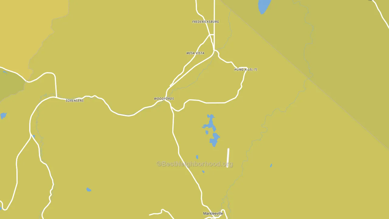 96120, CA block-group voter-turnout map