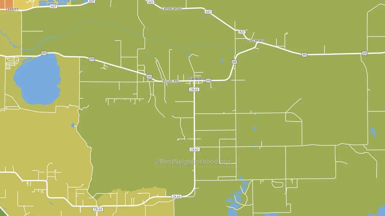 96128, CA block-group voter-turnout map