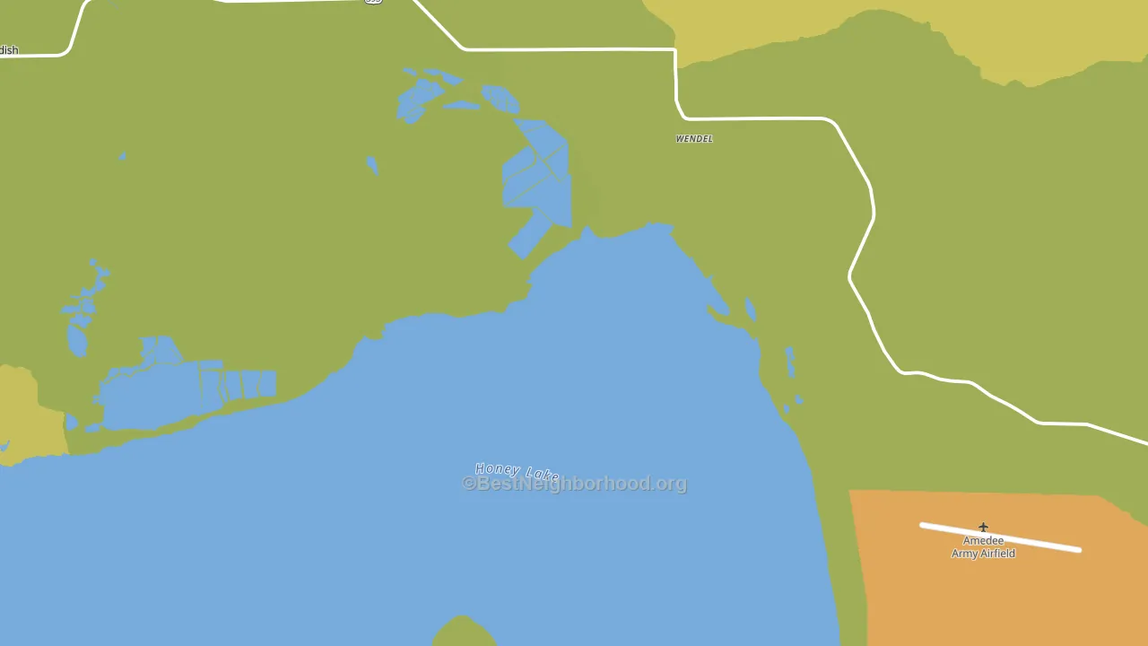 96136, CA block-group voter-turnout map