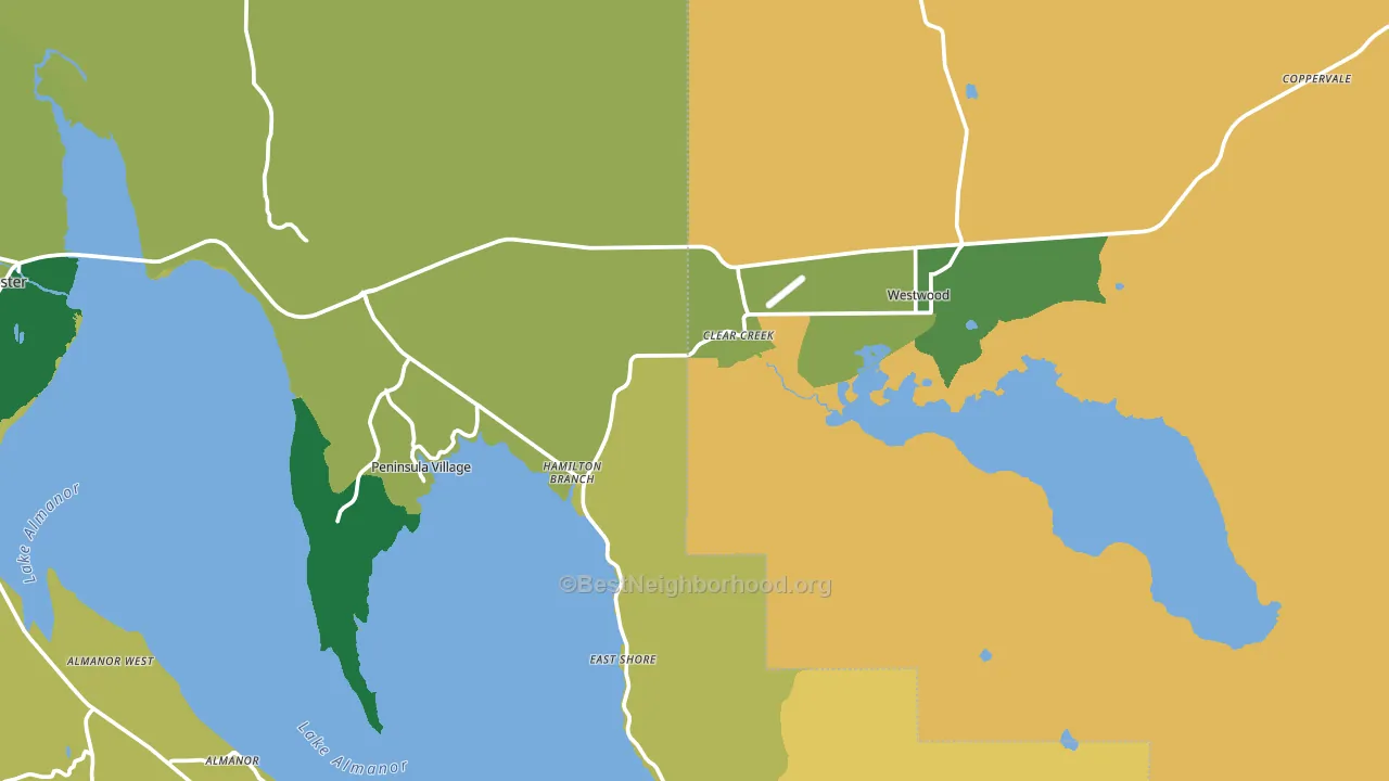 96137, CA block-group voter-turnout map