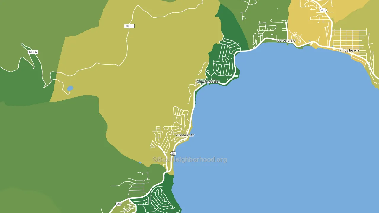 96140, CA block-group voter-turnout map