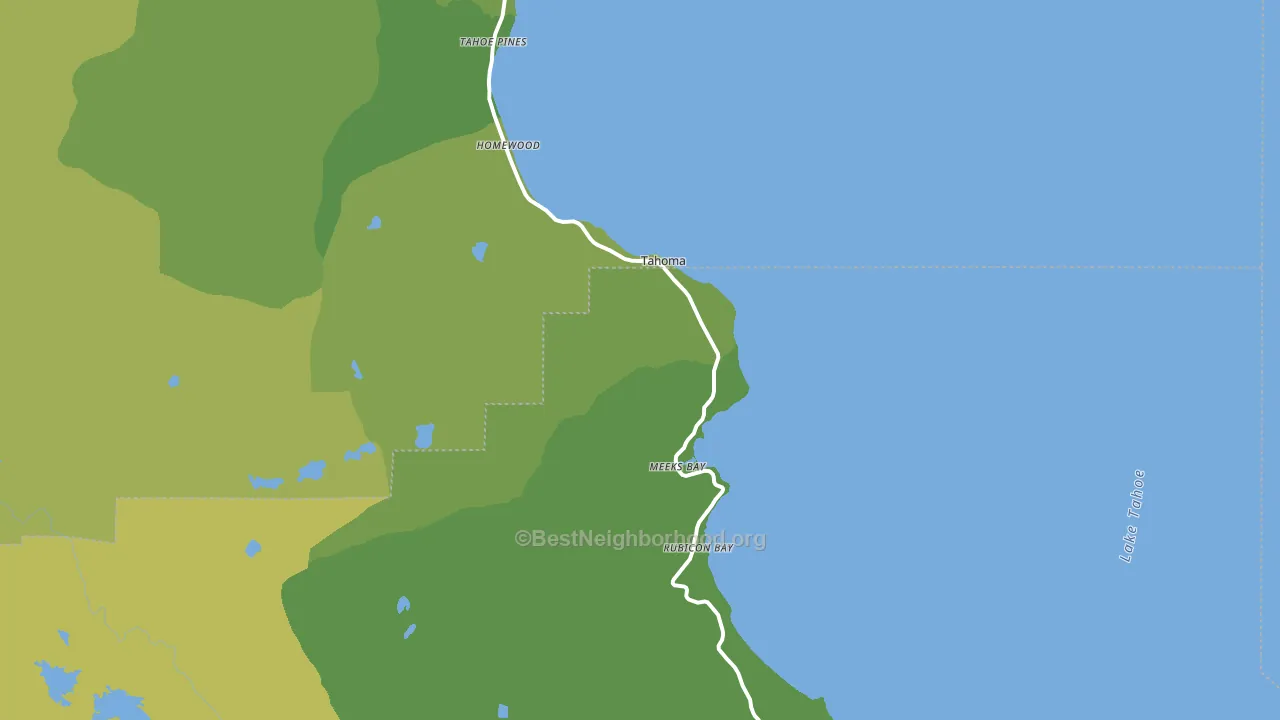 96142, CA block-group voter-turnout map