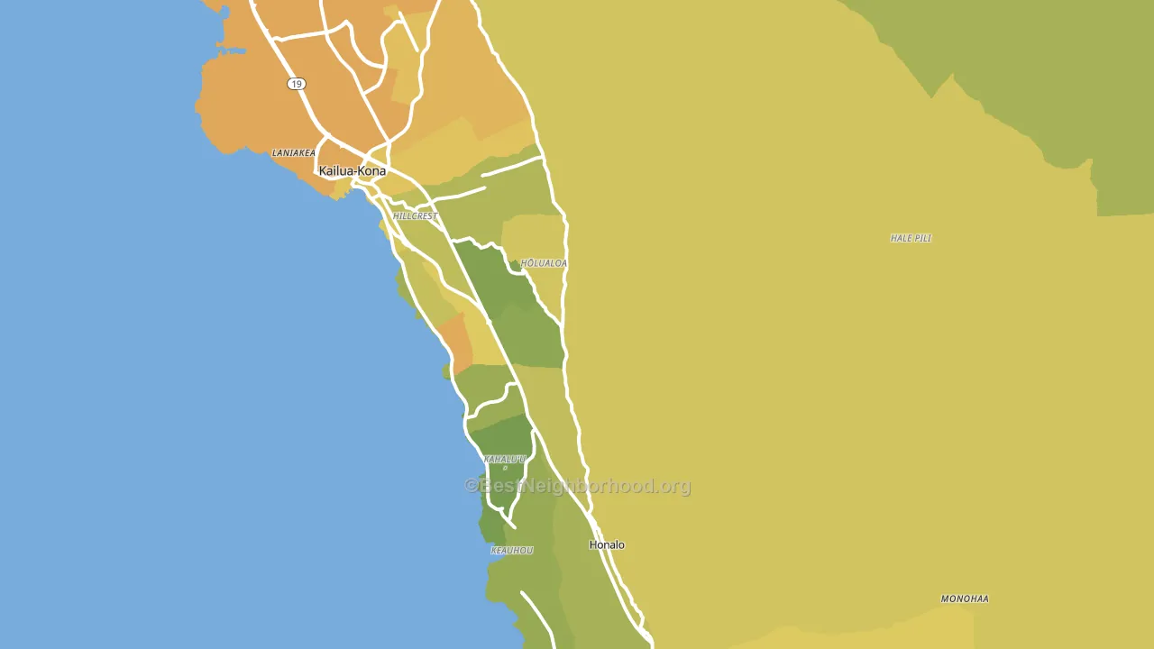 96725, HI block-group voter-turnout map