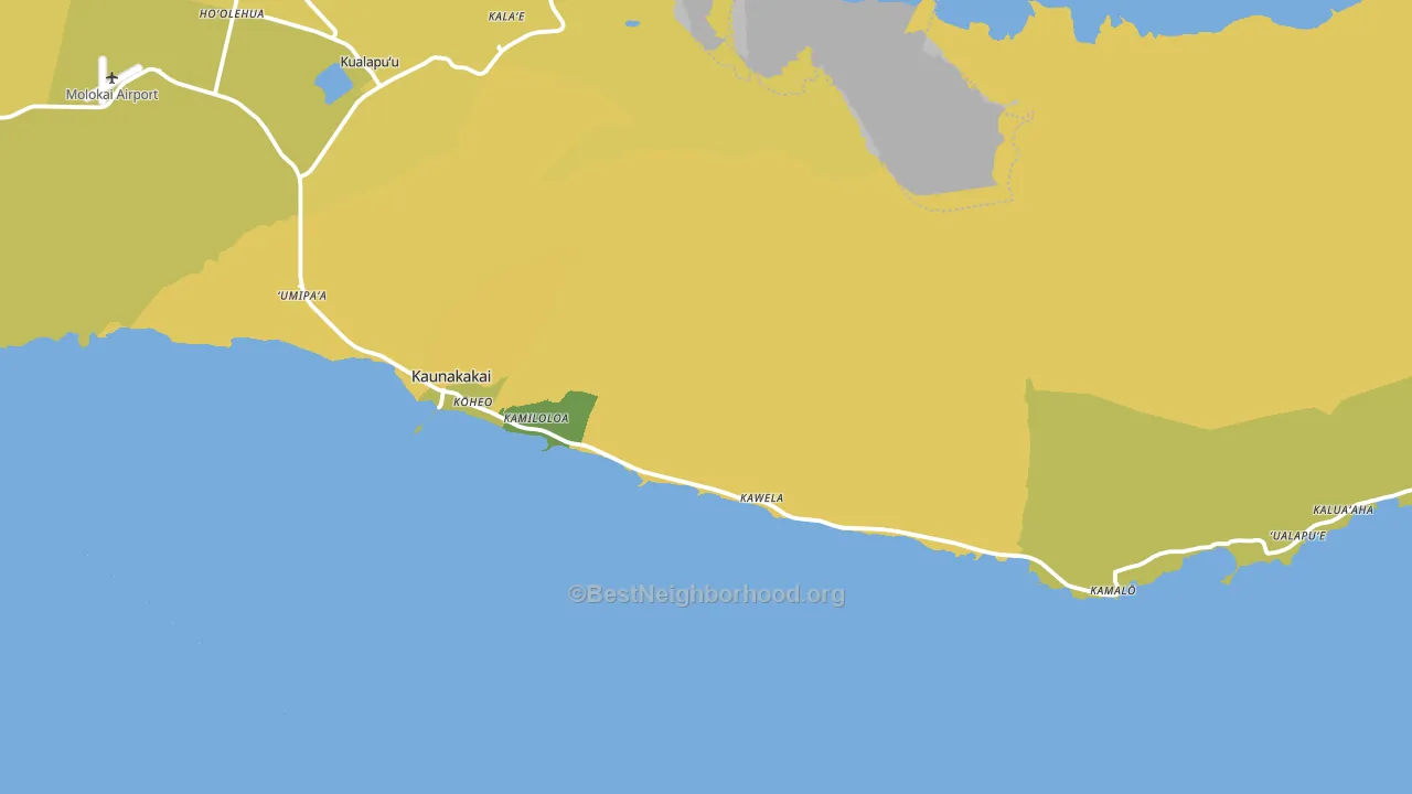 96748, HI block-group voter-turnout map