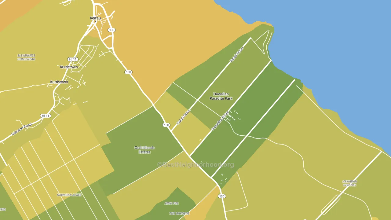 96749, HI block-group voter-turnout map