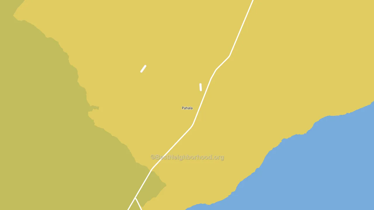 96777, HI block-group voter-turnout map