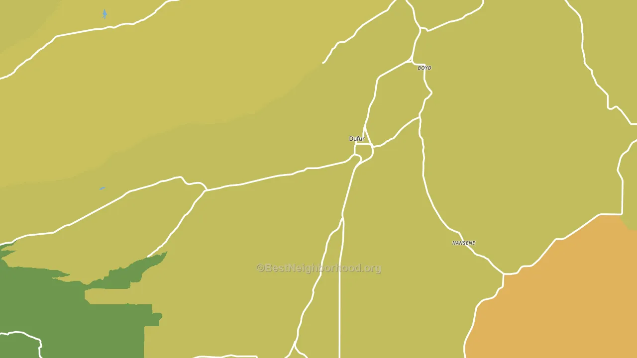 97021, OR block-group voter-turnout map