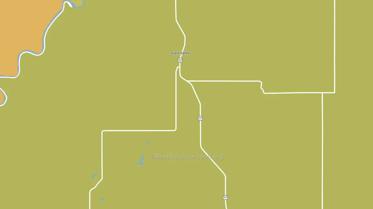 97029, OR block-group voter-turnout map
