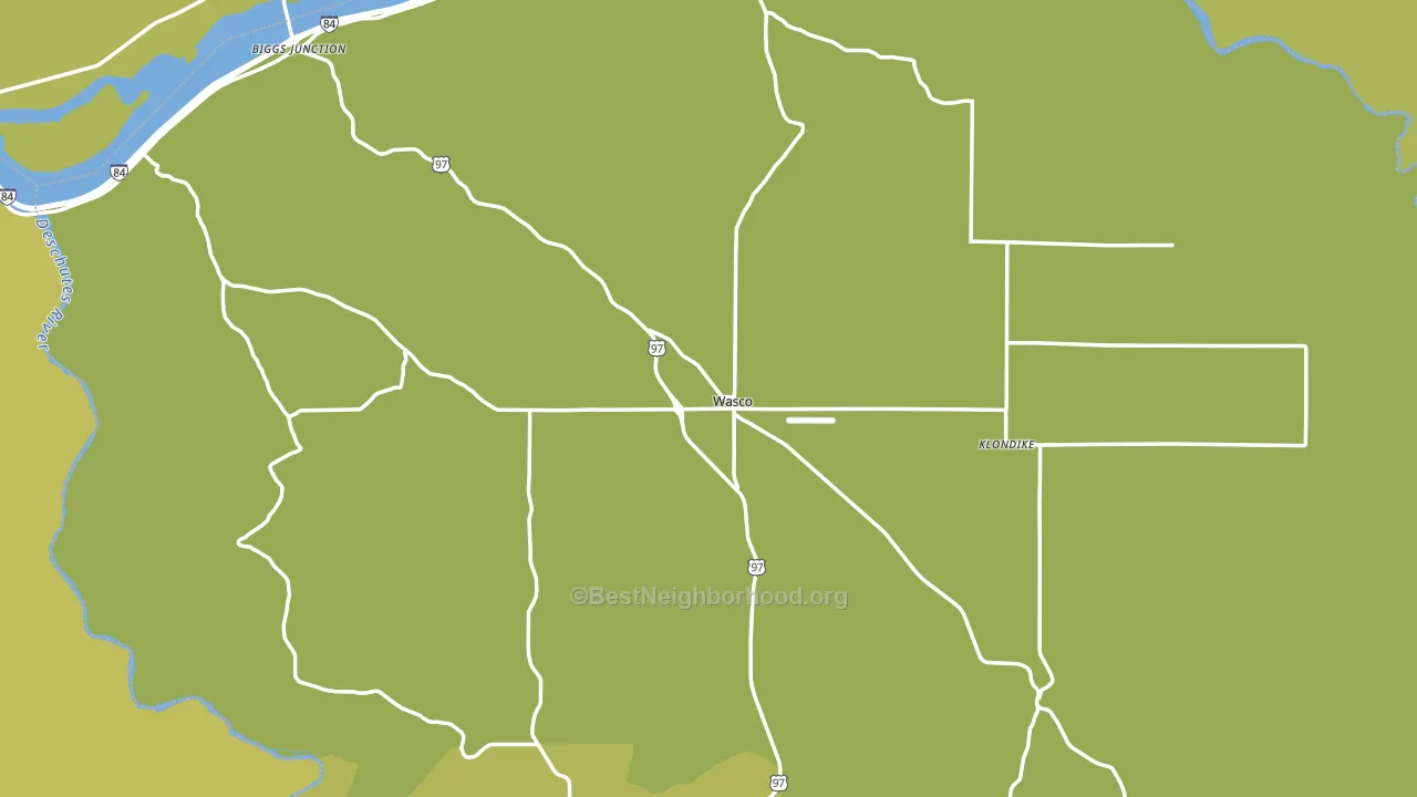 97065, OR block-group voter-turnout map
