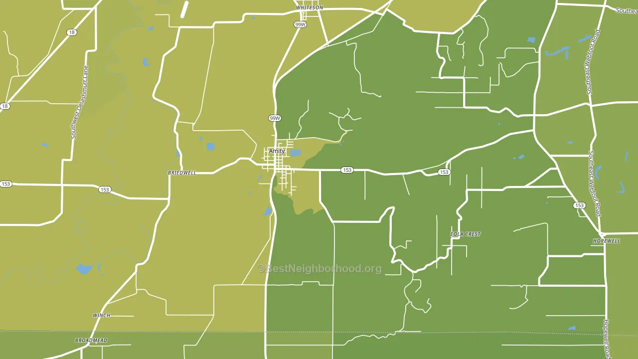 97101, OR block-group voter-turnout map