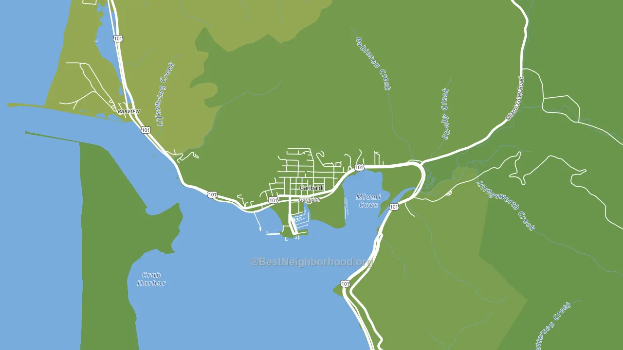 97118, OR block-group voter-turnout map
