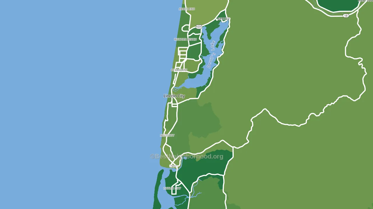 97367, OR block-group voter-turnout map