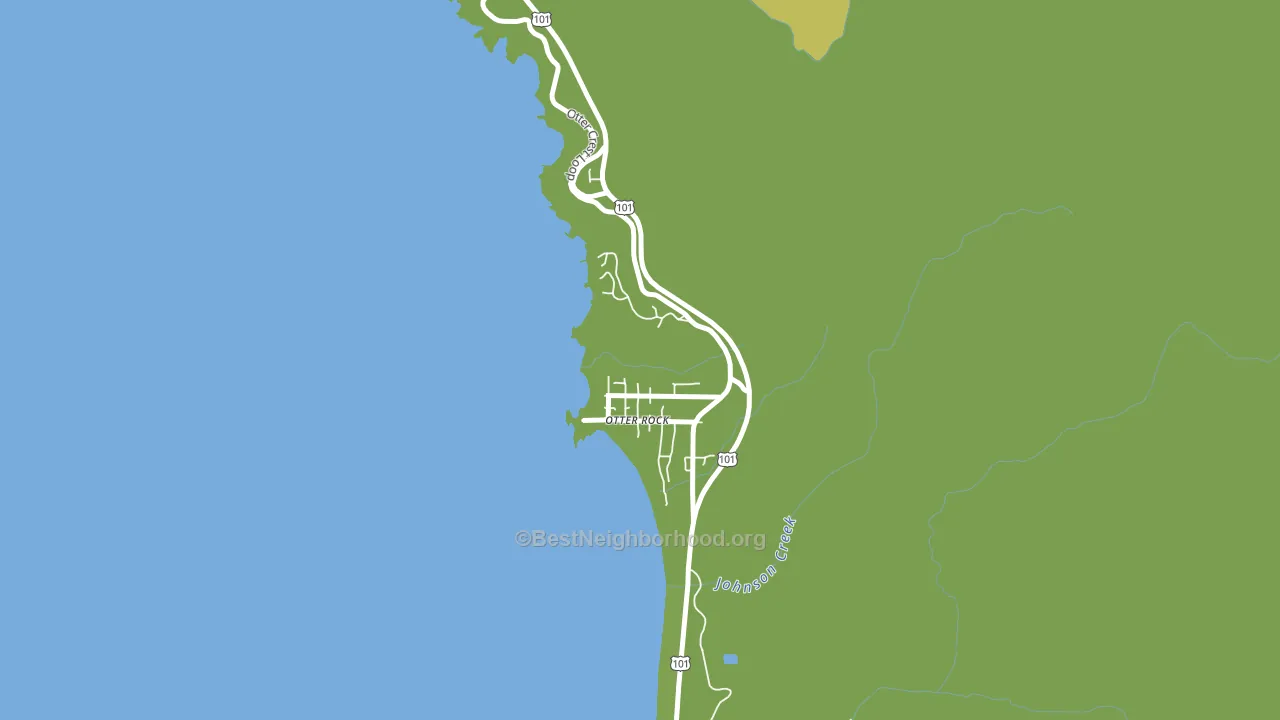 97369, OR block-group voter-turnout map