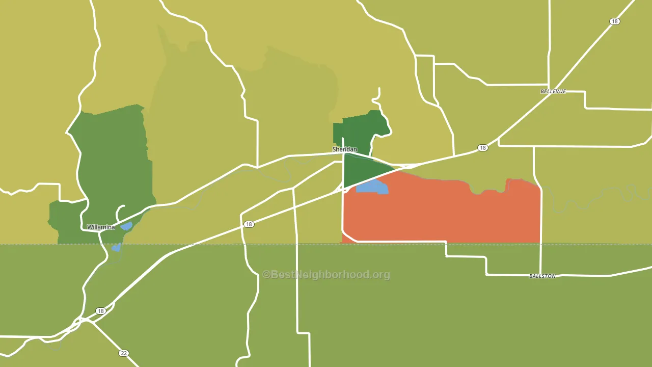 97378, OR block-group voter-turnout map