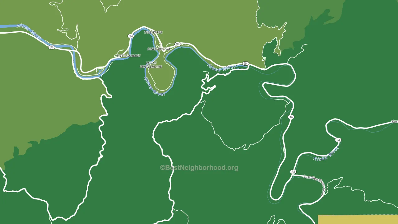 97390, OR block-group voter-turnout map