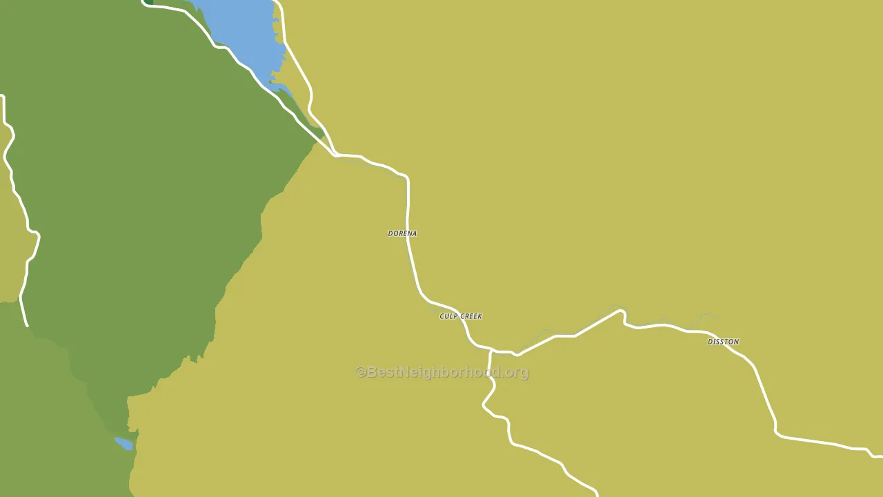 97434, OR block-group voter-turnout map