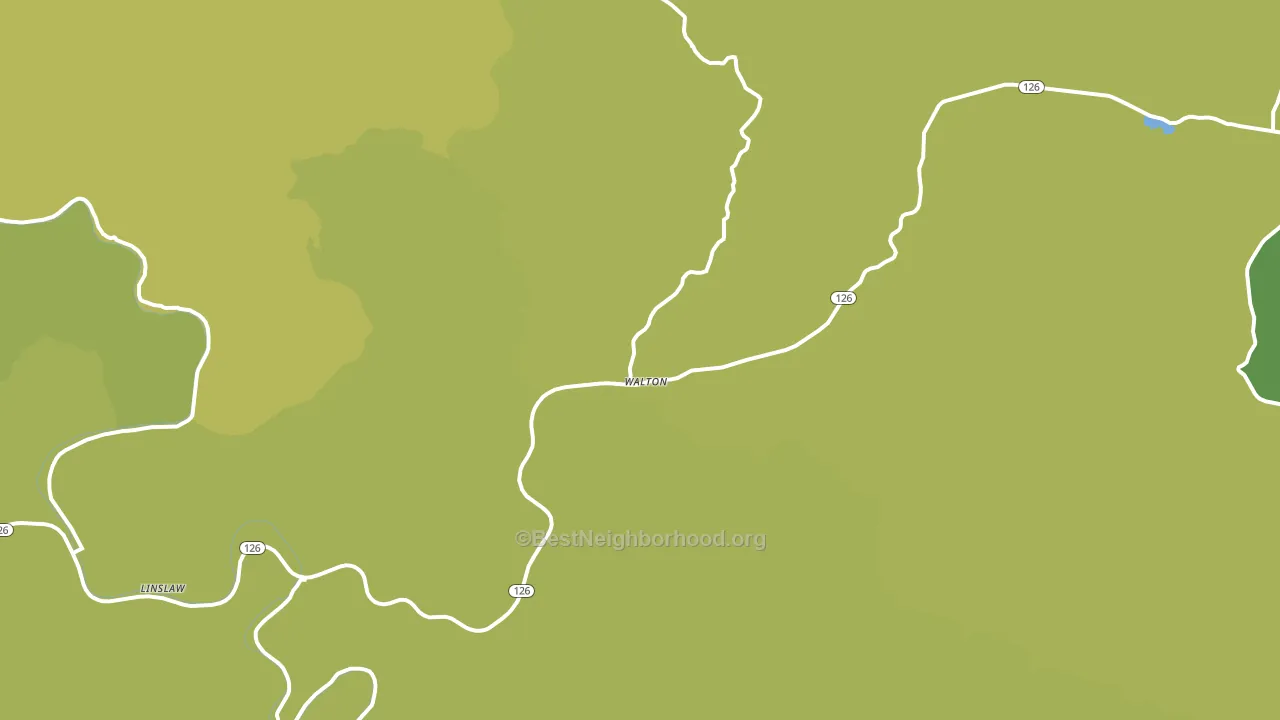97490, OR block-group voter-turnout map