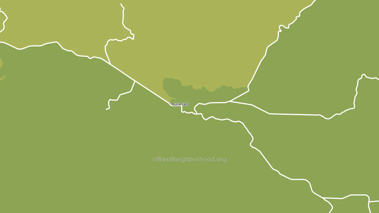 97522, OR block-group voter-turnout map