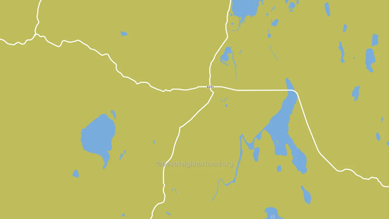 97620, OR block-group voter-turnout map