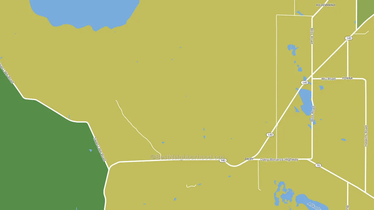 97625, OR block-group voter-turnout map