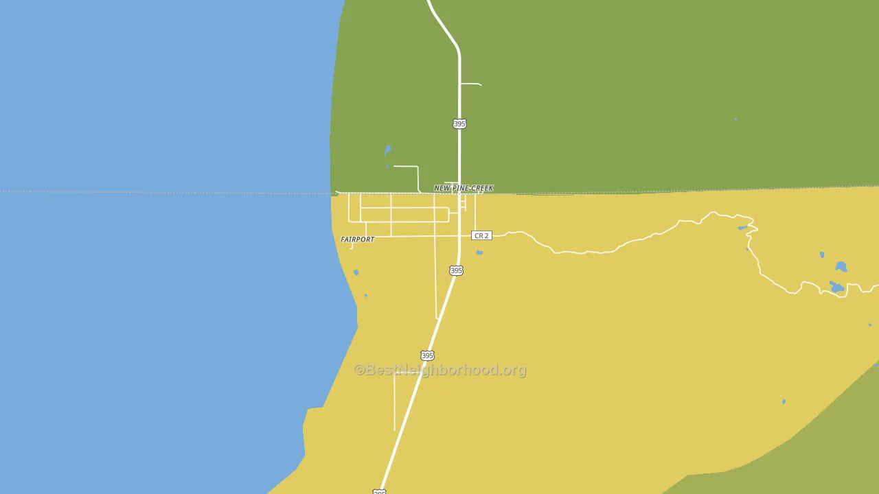 97635, CA block-group voter-turnout map
