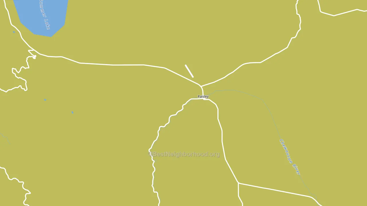 97636, OR block-group voter-turnout map