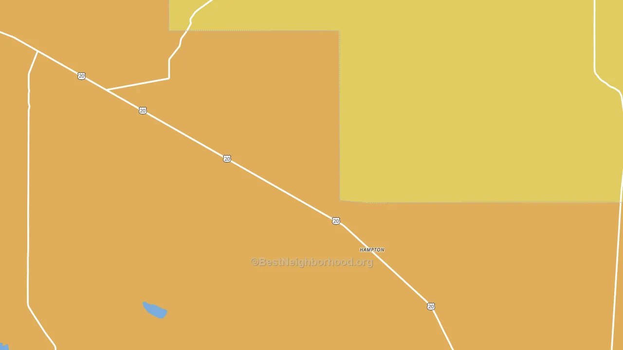 97712, OR block-group voter-turnout map