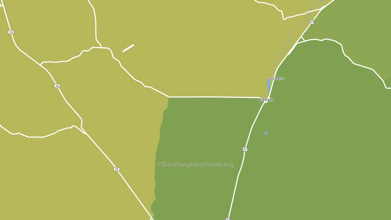 97733, OR block-group voter-turnout map