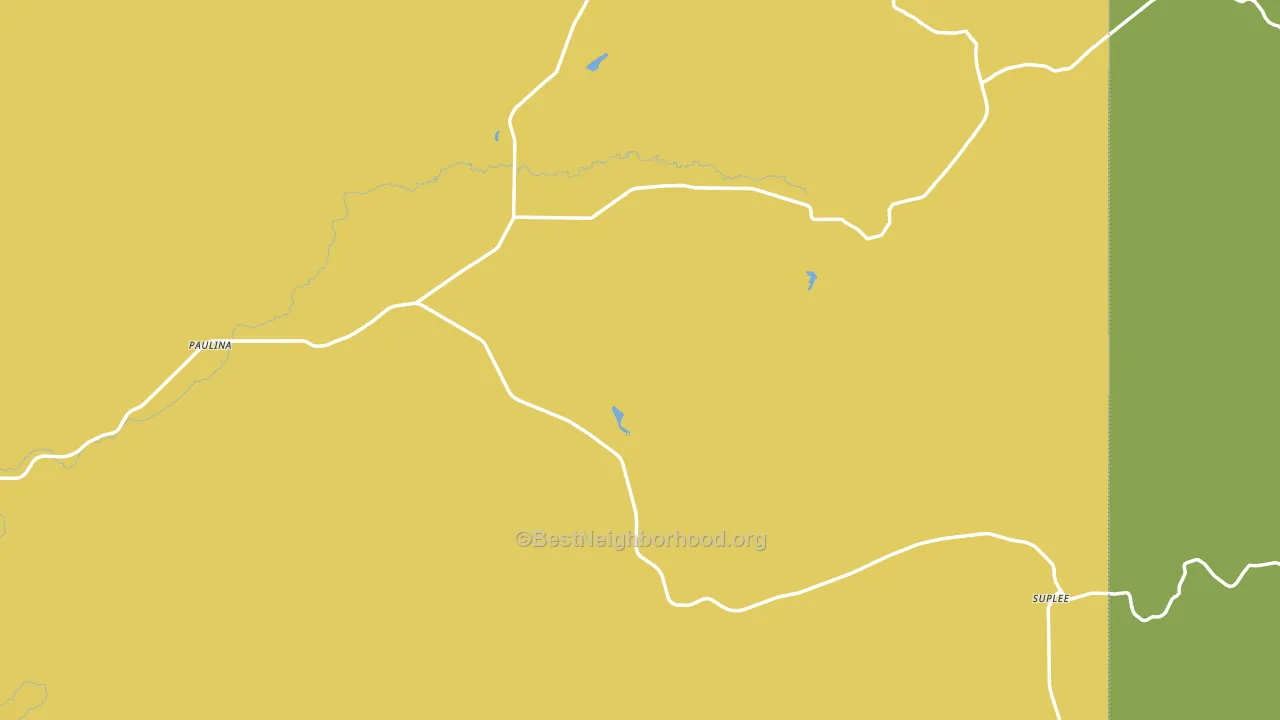 97751, OR block-group voter-turnout map