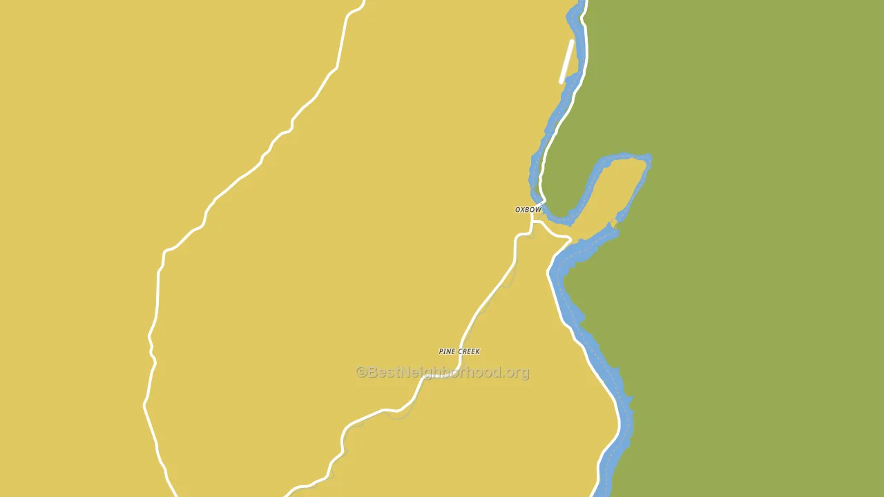 97840, OR block-group voter-turnout map