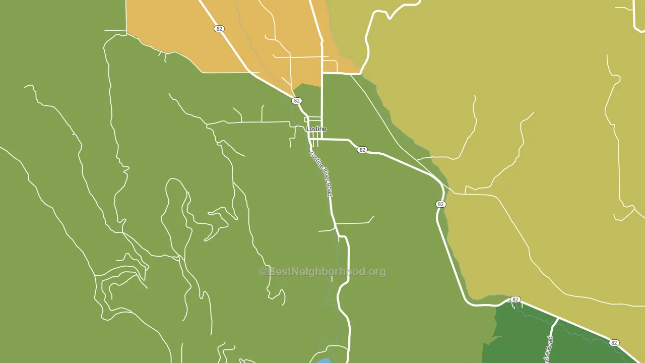 97857, OR block-group voter-turnout map