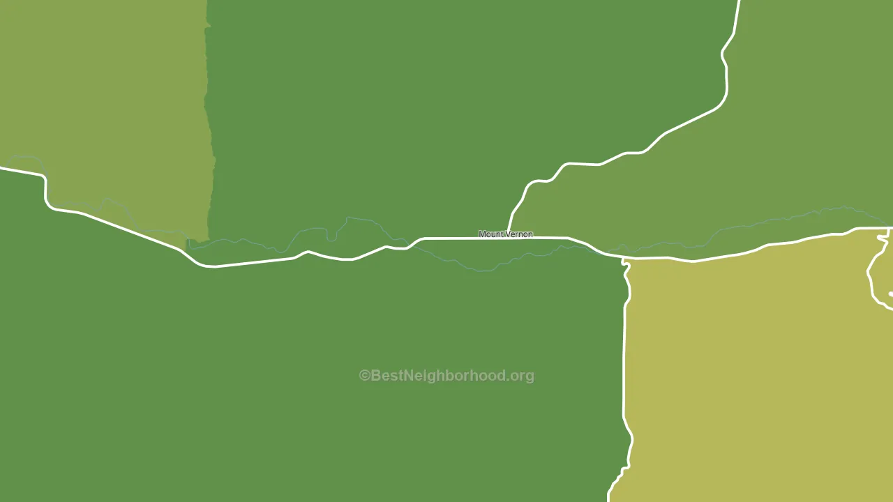 97865, OR block-group voter-turnout map