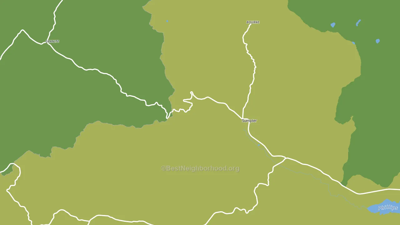 97877, OR block-group voter-turnout map