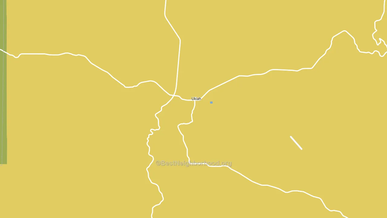 97880, OR block-group voter-turnout map