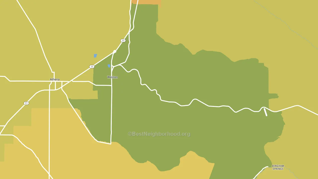 97886, OR block-group voter-turnout map