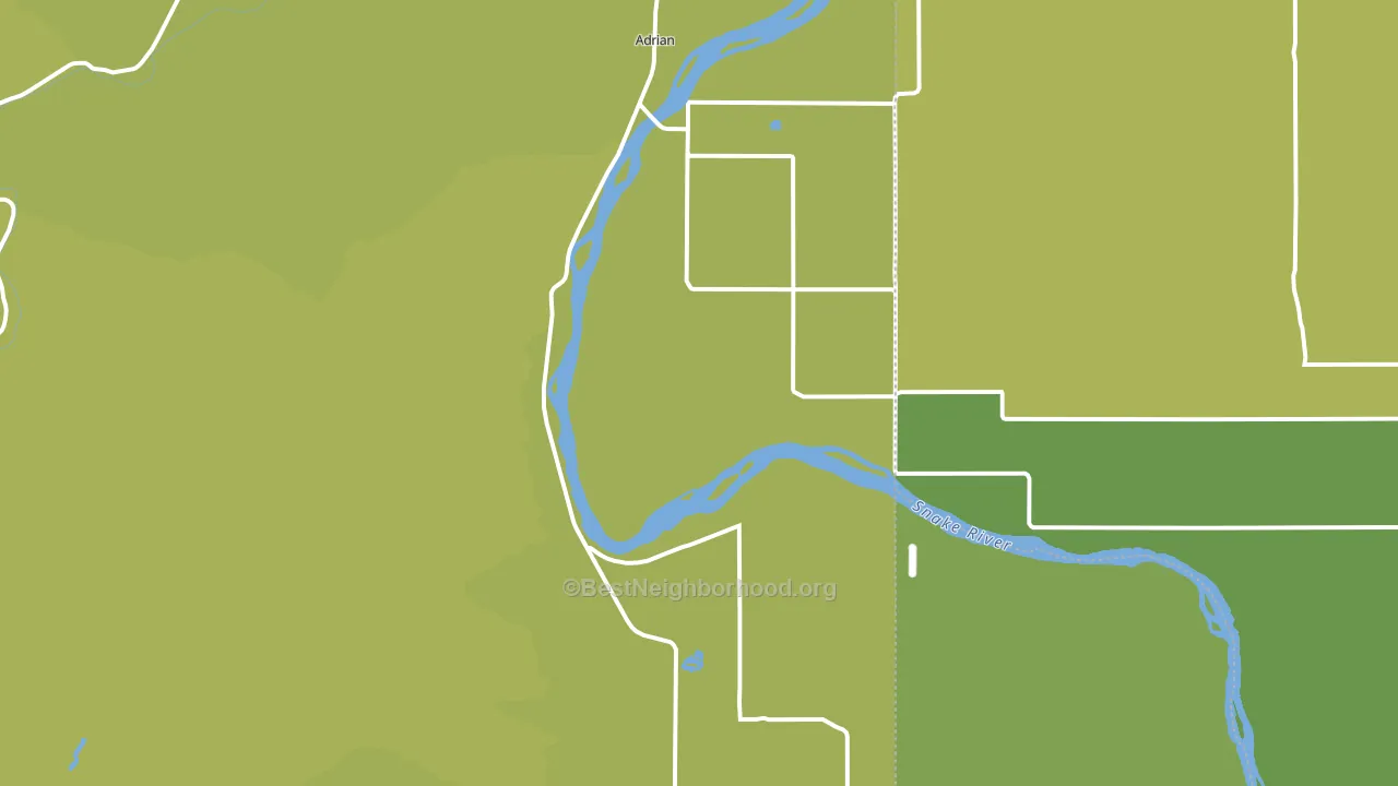 97901, OR block-group voter-turnout map