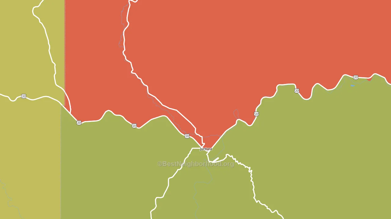 97911, OR block-group voter-turnout map