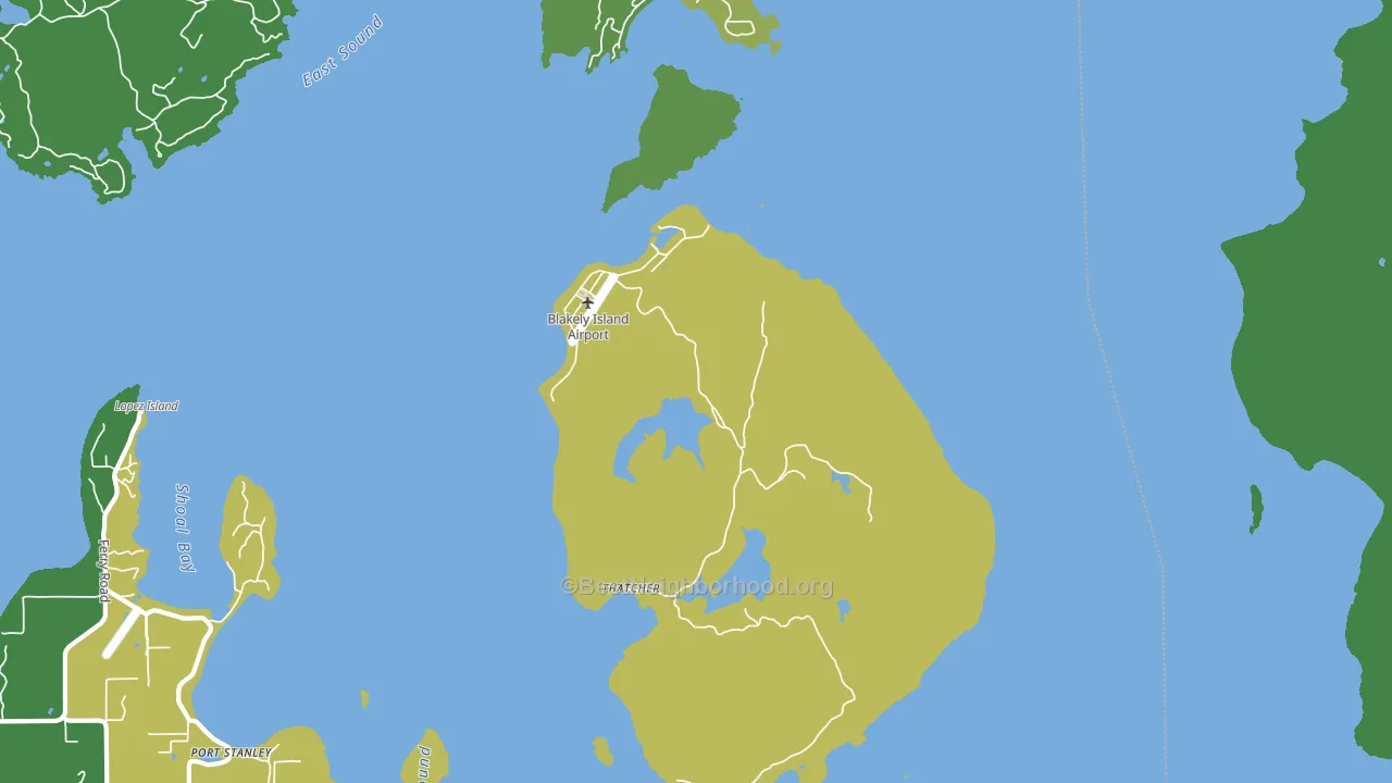 98222, WA block-group voter-turnout map