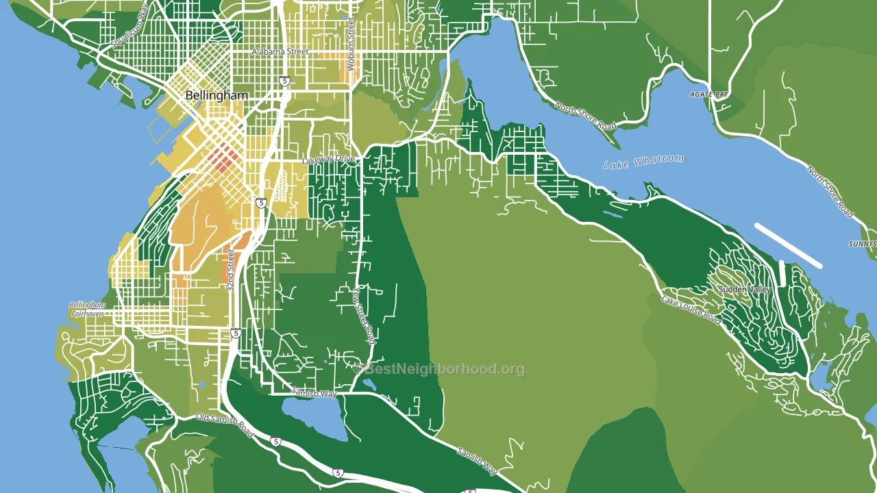 98229, WA block-group voter-turnout map
