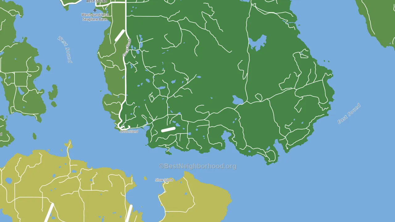 98280, WA block-group voter-turnout map
