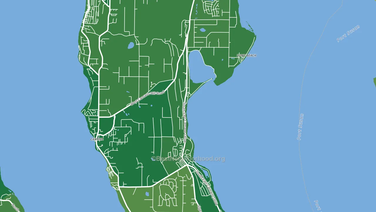 98282, WA block-group voter-turnout map